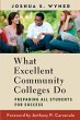 What Excellent Community Colleges Do - Bild 1