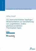 CO2-laserunterstütztes Tapelege-/ Wickelverfahren zur Verarbeitung von ungefärbten, endlos glasfaserverstärkten Thermopl