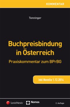 Buchpreisbindung in Österreich - Tonninger, Bernhard