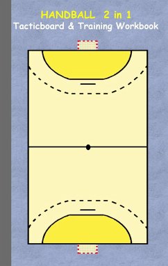 Handball 2 in 1 Tacticboard and Training Workbook - Taane, Theo von