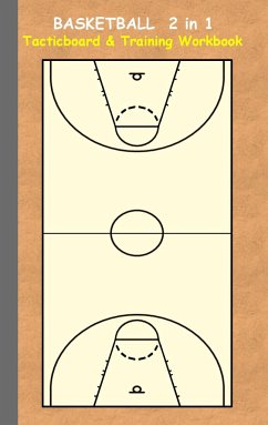 Basketball 2 in 1 Tacticboard and Training Workbook - Taane, Theo von