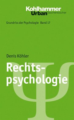 Rechtspsychologie (eBook, ePUB) - Köhler, Denis
