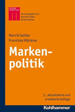 Markenpolitik (eBook, PDF) - Sattler, Henrik; Völckner, Franziska
