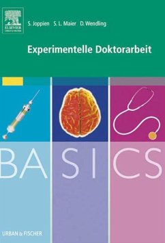 BASICS Experimentelle Doktorarbeit (eBook, ePUB) - Joppien, Saskia; Maier, Sarah Lena; Wendling, Danielle