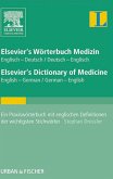 Elsevier's Wörterbuch Medizin, Englisch-Deutsch/ Deutsch-Englisch; Elsevier's Dictionary of Medicine, English-German/ German-English (eBook, ePUB)