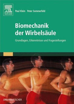 Biomechanik der Wirbelsäule (eBook, ePUB) - Klein, Paul; Sommerfeld, Peter