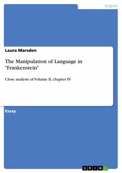 The Manipulation of Language in "Frankenstein"