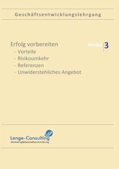 Geschäftsentwicklungslehrgang: Modul 1 Nischenmarketing - Lenge, Andreas