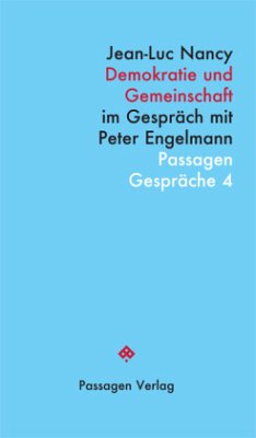 Demokratie und Gemeinschaft - Nancy, Jean-Luc