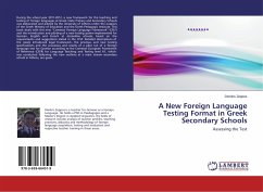 A New Foreign Language Testing Format in Greek Secondary Schools - Zeppos, Dimitris