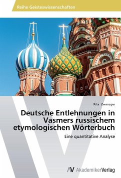 Deutsche Entlehnungen in Vasmers russischem etymologischen Wörterbuch