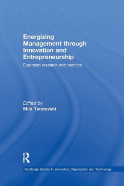 Energizing Management Through Innovation and Entrepreneurship - Terziovski, Milé