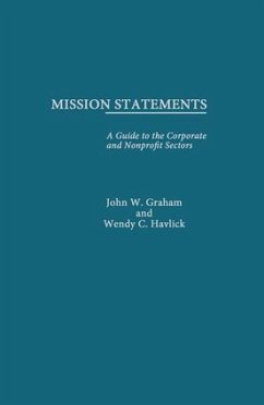 Mission Statements - Graham, John W; Havlick, Wendy C