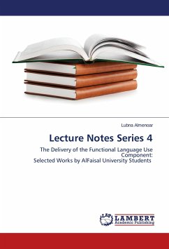 Lecture Notes Series 4 - Almenoar, Lubna