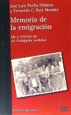 Memoria de la emigración : ida y retorno de un trabajador andaluz