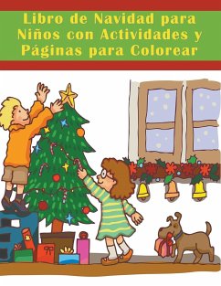 Libro de Navidad para Niños con Actividades y Páginas para Colorear - Enterprises, Mojo
