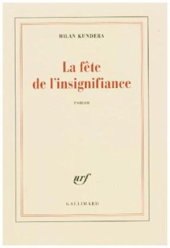 Cover La fête de l'insignifiance