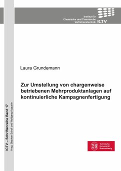 Zur Umstellung von chargenweise betriebenen Mehrproduktanlagen auf kontinuierliche Kampagnenfertigung (Band 17) - Grundemann, Laura