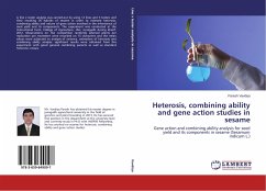 Heterosis, combining ability and gene action studies in sesame