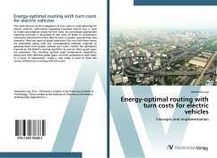 Energy-optimal routing with turn costs for electric vehicles