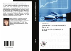 Cover Communication financière sur l'Internet