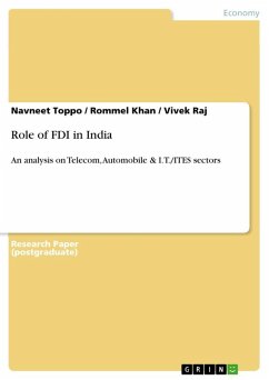 Role of FDI in India - Toppo, Navneet;Khan, Rommel;Raj, Vivek