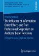 The Influence of Information Order... - Bild 1