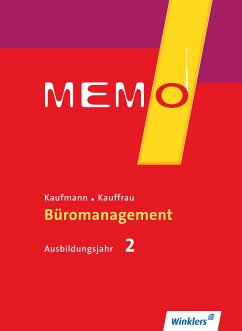 MEMO 2. Ausbildungsjahr. Schülerband - Gratzke, Jürgen; Gratzke, Lennart; Hofmann, Harriet