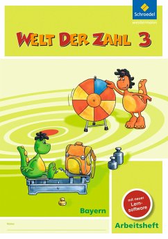 Welt der Zahl 3. Arbeitsheft mit CD-ROM. Bayern - Baumgartner, Karin;Dröse, Ingrid;Klebe, Karin;Hönisch, Kurt
