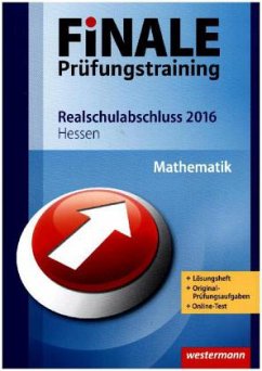 Cover Finale Prüfungstraining 2016 - Realschulabschluss Hessen, Mathematik