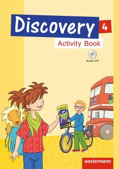 Discovery 4. Activity Book mit Audio-CD - Behrendt, Melanie;Jebautzke, Kirstin;Mayer, Nikola