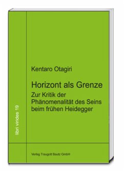Horizont als Grenze Cover Horizont als Grenze