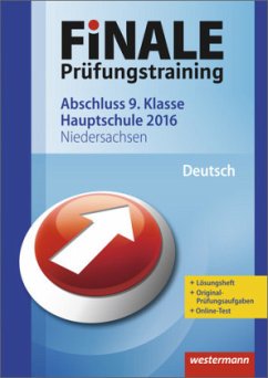 Finale Prüfungstraining 2016 - Abschluss 9. Klasse Hauptschule Niedersachsen, Deutsch