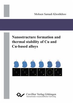 Nanostructure formation and thermal stability of Cu and Cu-based alloys - Khoshkhoo, Mohsen Samadi