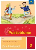 Pusteblume. Das Sprachbuch 2. Arbeitsheft. Lateinische Ausgangsschrift LA. Allgemeine Ausgabe