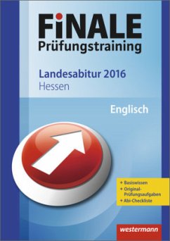 Cover Finale Prüfungstraining 2016 - Landesabitur Hessen, Englisch