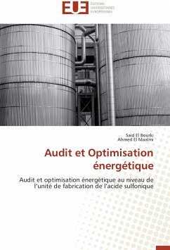 Audit et Optimisation énergétique - El Bourki, Said;El Maalmi, Ahmed