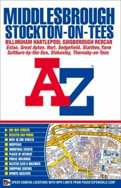 Middlesbrough A-Z Street Atlas (Paperback) - Geographers' A-Z Map Co Ltd