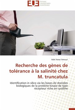 Recherche des gènes de tolérance à la salinité chez M. truncatula - Amouri, Adel A.