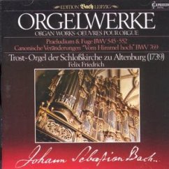 Orgelwerke an der Trost-Orgel zu Altenburg - Felix Friedrich, Trost-Orgel der Schloßkirche zu Altenburg