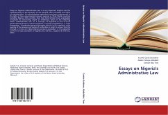 Essays on Nigeria's Administrative Law - Canice Esidene, Erunke;Abdullahi, Adadu Yahaya;Tom, Usman Abu