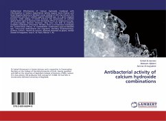 Antibacterial activity of calcium hydroxide combinations