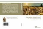 War es eine Bodenreform? War es eine Bodenreform?