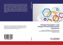 Integral Equations and Integro-Partial Differential Equations