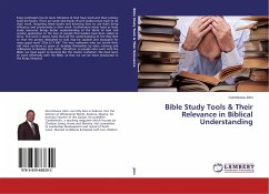 Bible Study Tools & Their Relevance in Biblical Understanding - John, Durotoluwa