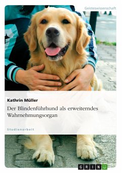 Der Blindenführhund als erweiterndes Wahrnehmungsorgan (eBook, ePUB)