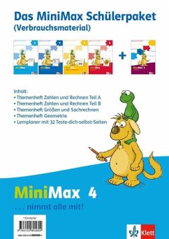MiniMax. Schülerpaket 4. Schuljahr Verbrauchsmaterial. 4 Hefte