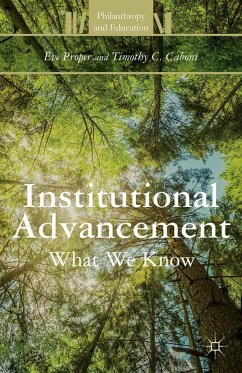 Institutional Advancement (eBook, PDF) - Proper, E.; Caboni, T.
