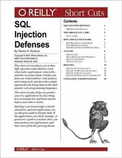 SQL Injection Defenses (eBook, PDF) - Nystrom, Martin