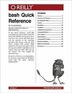 Cover bash Quick Reference (eBook, PDF)